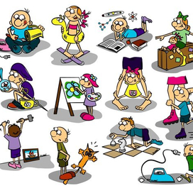 Комикс персонажи