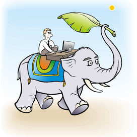 Иллюстрация для рекламы