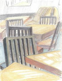 стульев громожденье