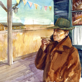 Жареные зеленые помидоры