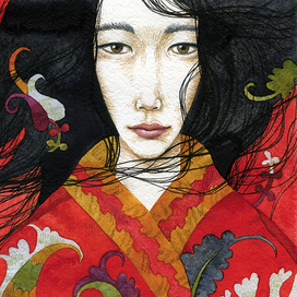 И.Зартайская "Вечер в степи"