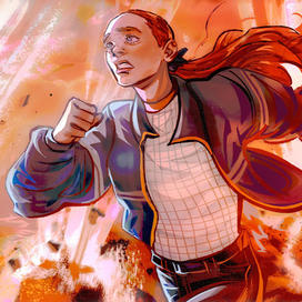 Арт по мотивам сериала "Очень Странные Дела"