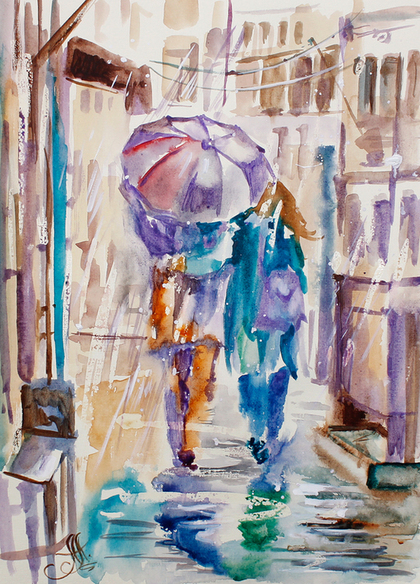 Цветной дождь