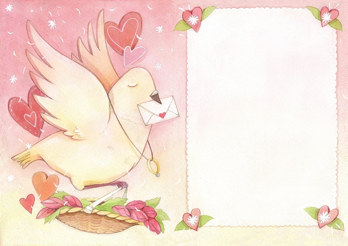 Для письма с предложением руки и сердца