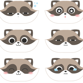 Эмоции енота