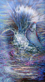 Бурные игры в быстрой воде