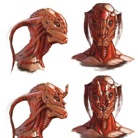 антропоморфный хамелионо-богомол