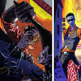 Страница комикса