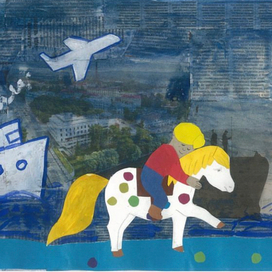 У пони длинная челка