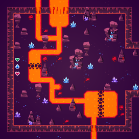 Тайловая карта - Пещерный биом