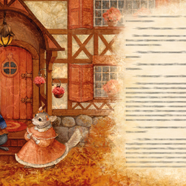 Сказочки про шиншилл. На крылечке