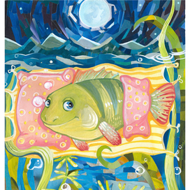 И. Токмакова. Где спит рыбка