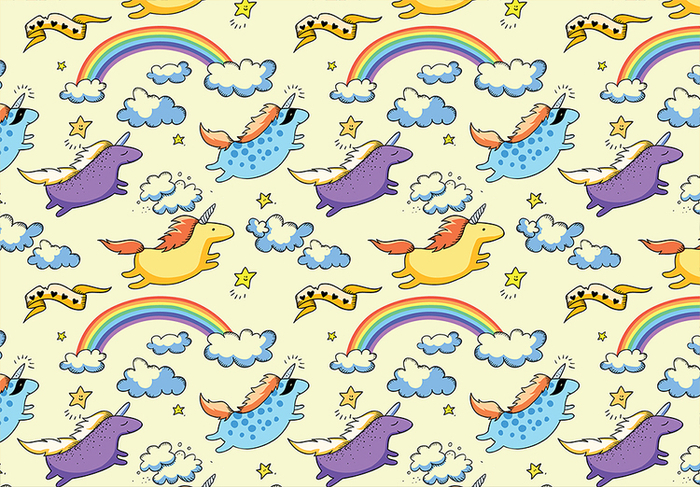 Паттерн из единорогов