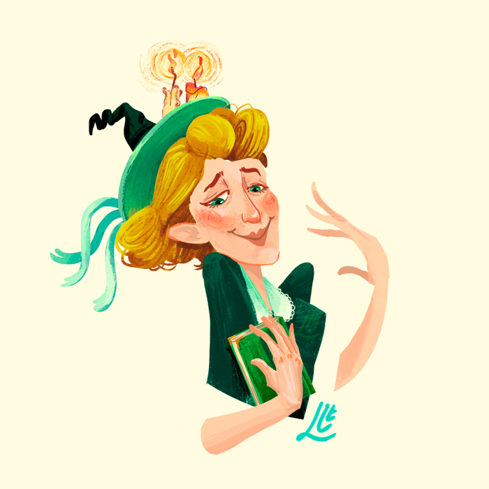 Влюблённая мятная ведьма