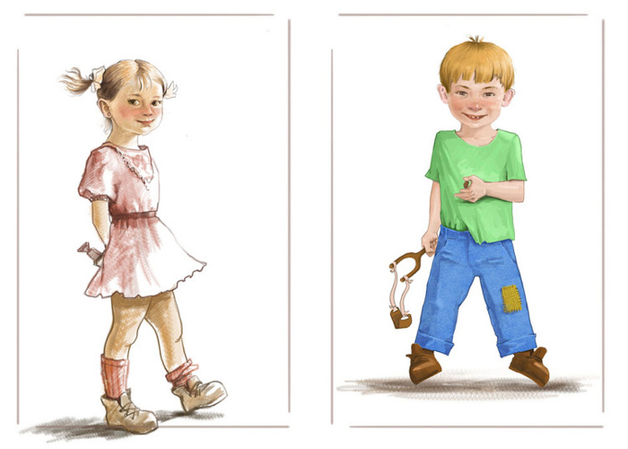 Персонажи детские