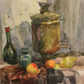 Натюрморт с самоваром