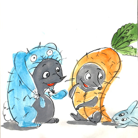 Ёжики на маскараде