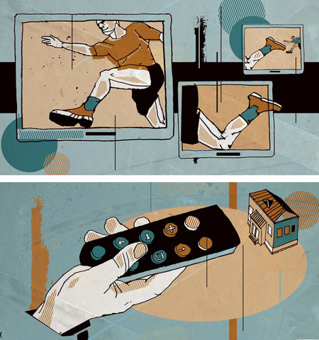 иллюстрация для журнала «Russian Digitall»