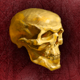 Золотой череп