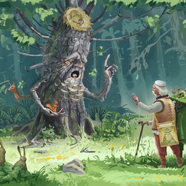 Иллюстрация к сказке, №5