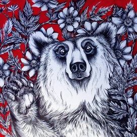 Мишка косолапый по лесу идет...)))