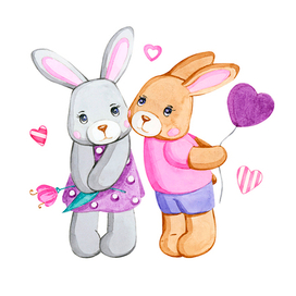 Влюбленные Зайки