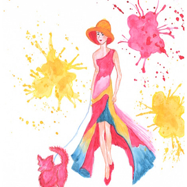 Дама с собачкой.