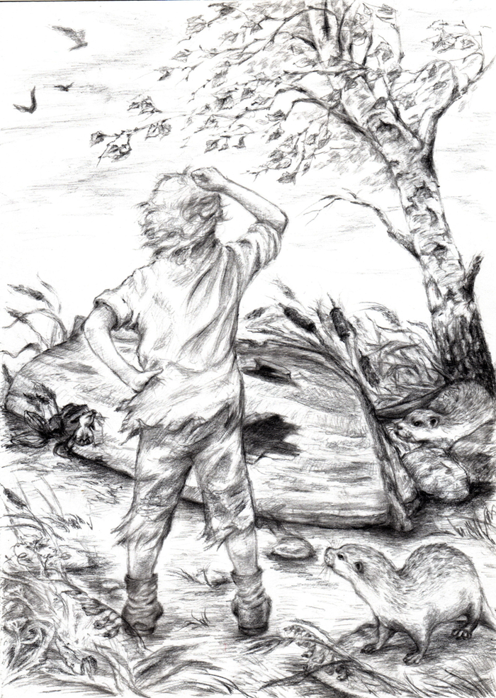 У разбитого корыта