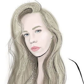 Блестящие волосы рапунцель