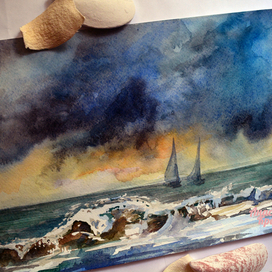 Морской прибой