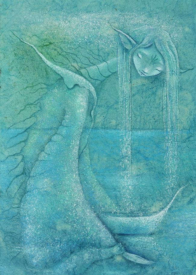 Из бирюзовых волн...