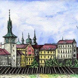 прогулка по Влтаве