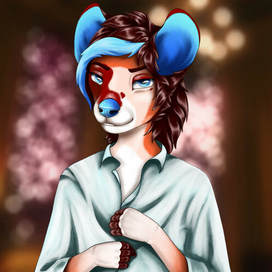 Девушка Гиена