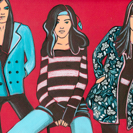 Модные девчонки