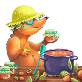 Крот-абрикос