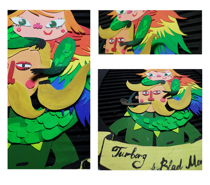 Подарок, аппликация