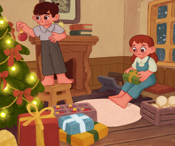 Новогодняя атмосфера