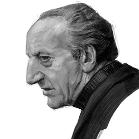 короткий этюд головы мужчины