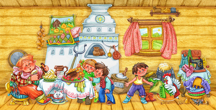 иллюстрация для детской книги