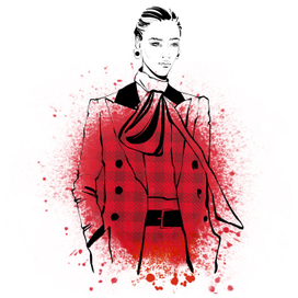 Fashion иллюстрация 