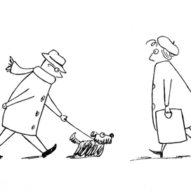 Уличный скетч