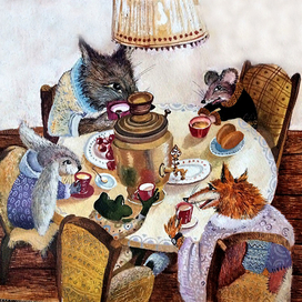 теремок 2014.чаепитие