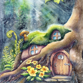 Лесной домик