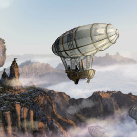 Скетч / фотобаш / фантастические миры