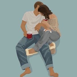 Парная иллюстрация 