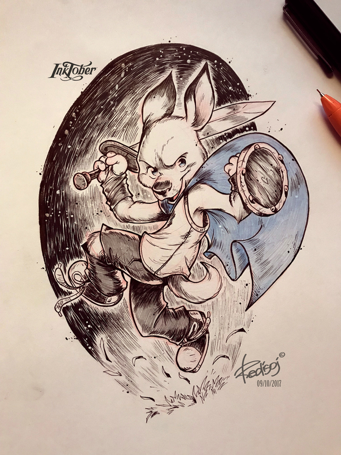 InkTober2017 день 09