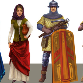 фигурки для настольной игры