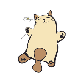 Мечтательный котик