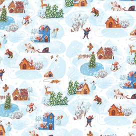 Паттерн новый год