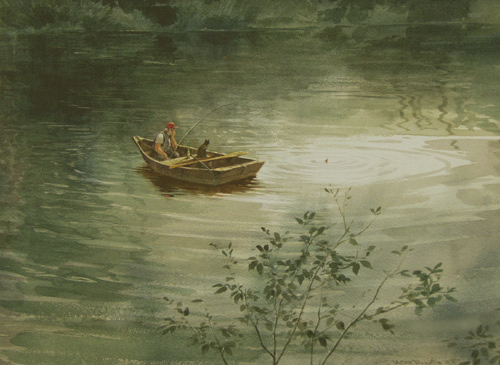 Эскизный вид из окна